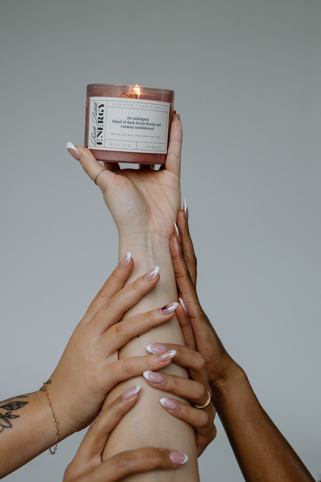 Rich B*tch Energy 12oz Candle