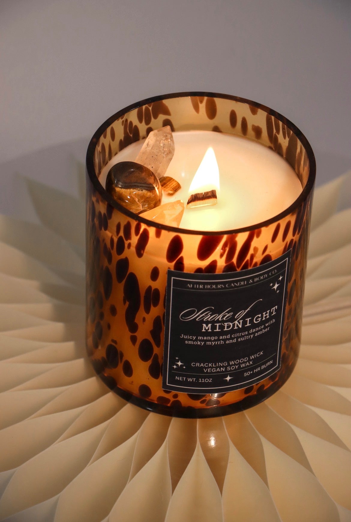 Stroke of Midnight 12oz Candle