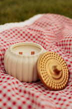 Falling- 16oz Ceramic Pumpkin Candle